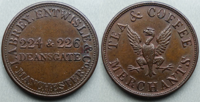 Manchester, Labrey, Entwisle & Co. tea & coffee merchants